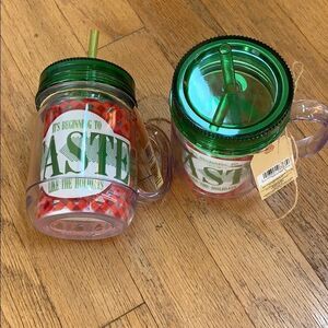 Large Holiday Insulated Tumbler Set